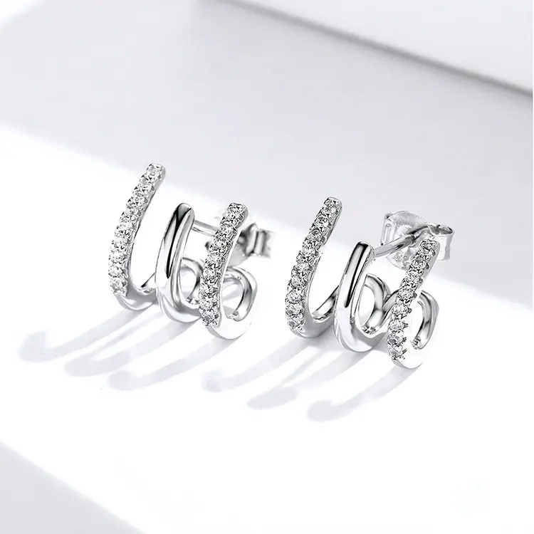 Unique 925 Sterling Silver Earrings Unique 925 Sterling Silver Earrings