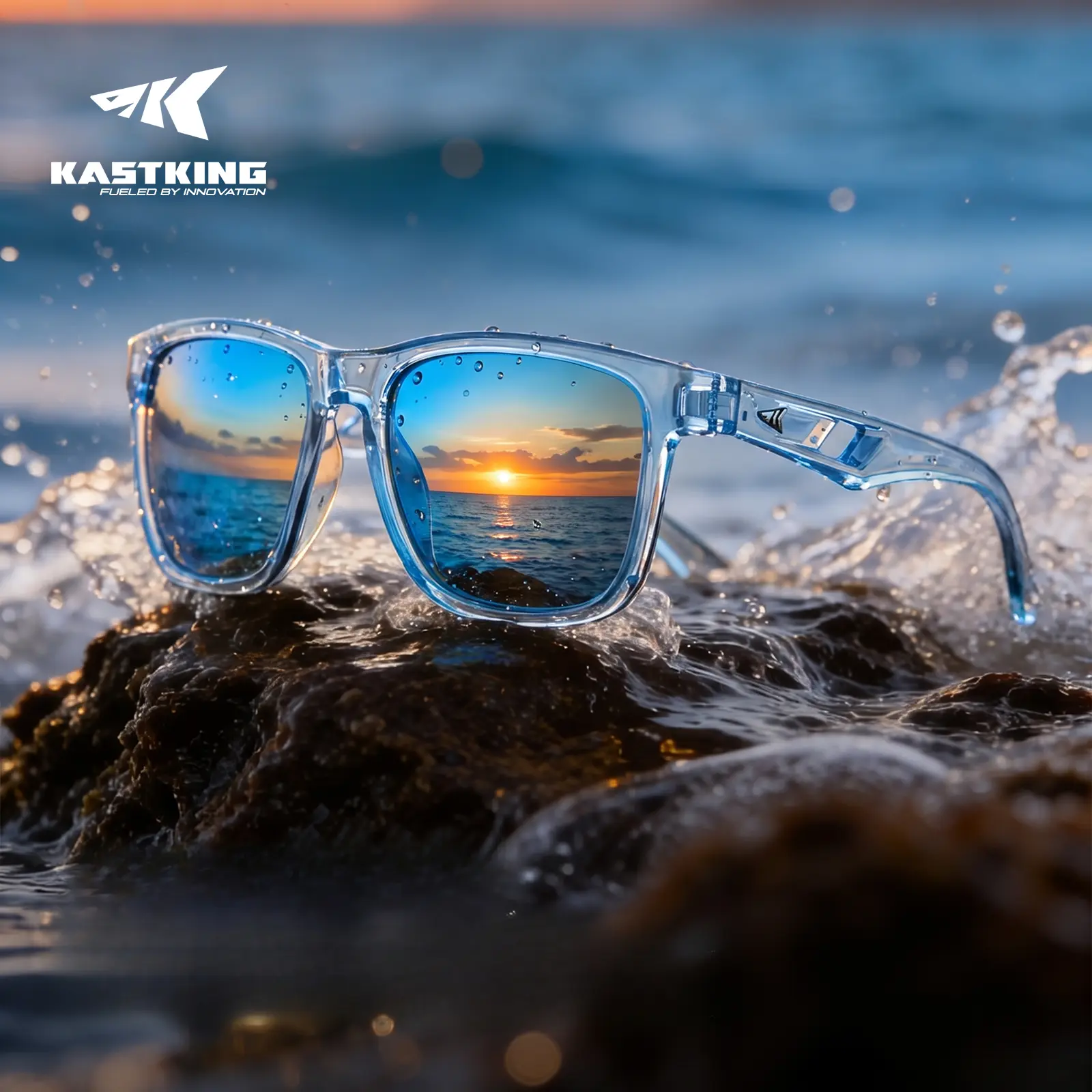 KastKing FlatRock Sunglasses OR Huzzah Sunglasses | Polarized Sports Sunglasses for Men and Women, Ideal for Driving Fishing Cycling Running, UV Protection，Best Gift for Fishing Mom SummerVibes,Summer Survivals