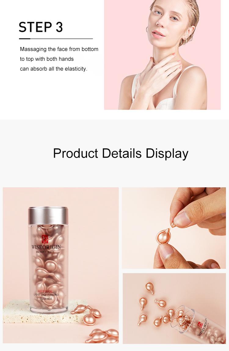 Retinol Facial Capsule Essence | Hydrating, Fine Line Reduction, Brightening & Contour-Tightening Gentle Anti-Aging Skincare, Unisex, Perfect Gift Serums