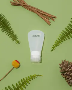 Jackfir TSA-Sized Travel Tube 60ml Silicone Organizer Canister for Bottles Reusable Eco-Friendly 2 fl oz Capacity