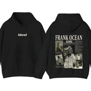 Frank Ocean Blond Graphic Hoodie, Full Color, Full Size, Gift For Men, Gift For Women, Gift For Fans, Comfort Menswear Tops Classic, Streetwear, Trendy Hoodie