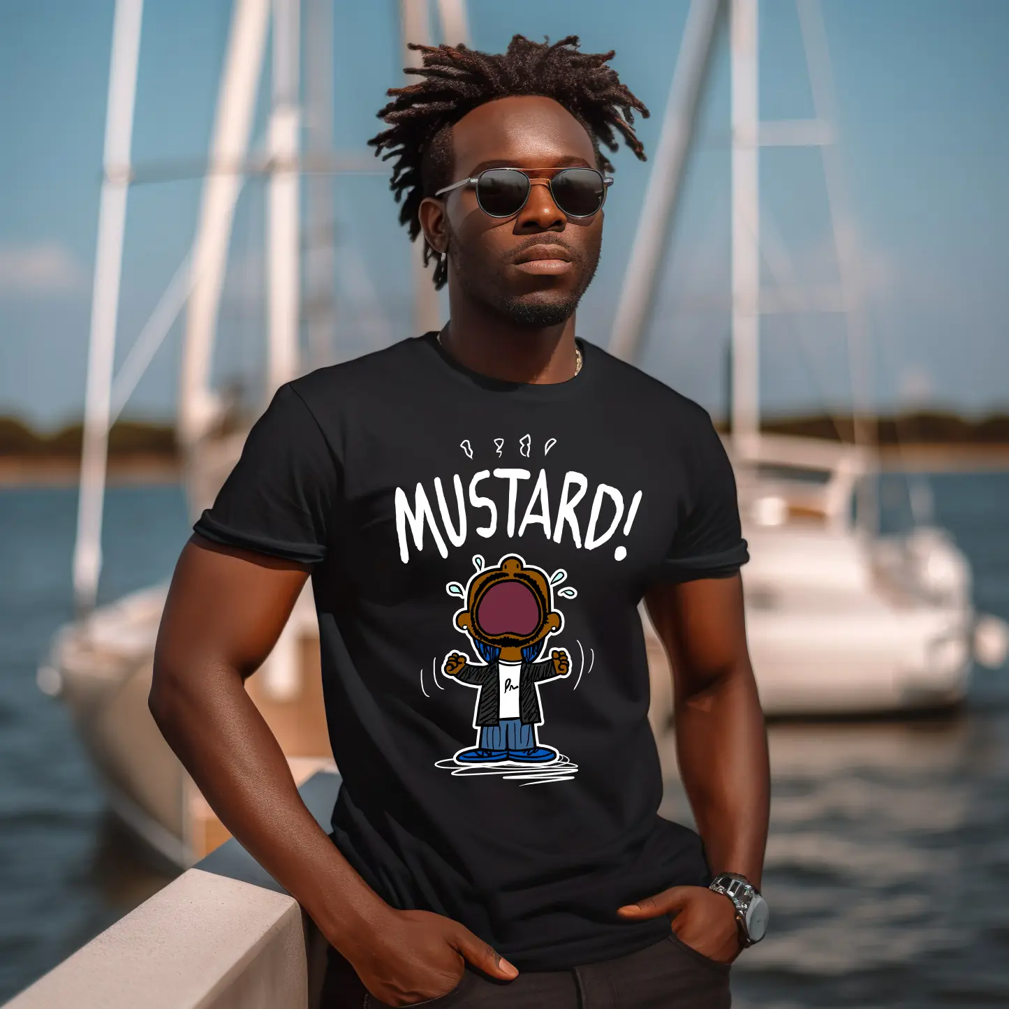 Mustard T-shirt
