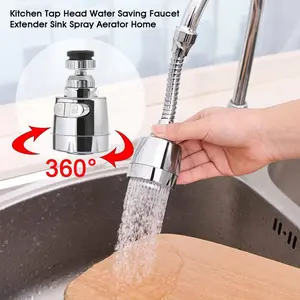 Faucet Sprayer, 1 Piece 360° Rotating Water Saving Faucet Tap, Kitchen Faucet Tap, Kitchen Sink