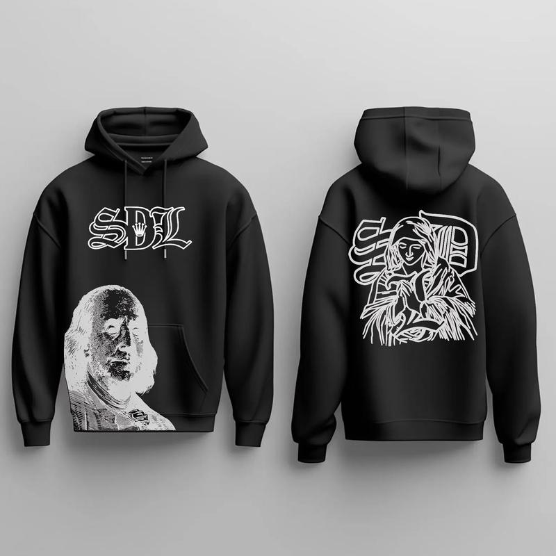 SDL Hoodie Available in US full Color,SDL Luxury Custom Zip-Up Hoodie in Full Color