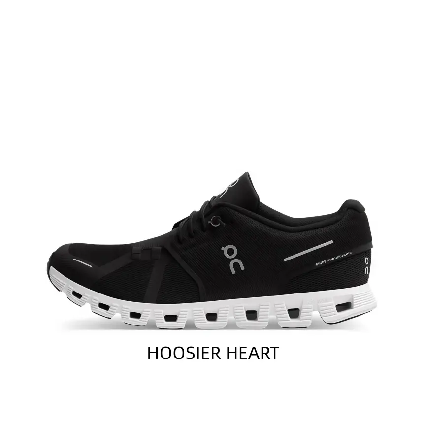 Sports Collectibles Accessory Sport Running Shoe - Fine Woven Black Mesh for Max Air Circulation, Special White Segmented Hollow Sole for Soft Cushioning (Jogging, Fast-Paced Walking)