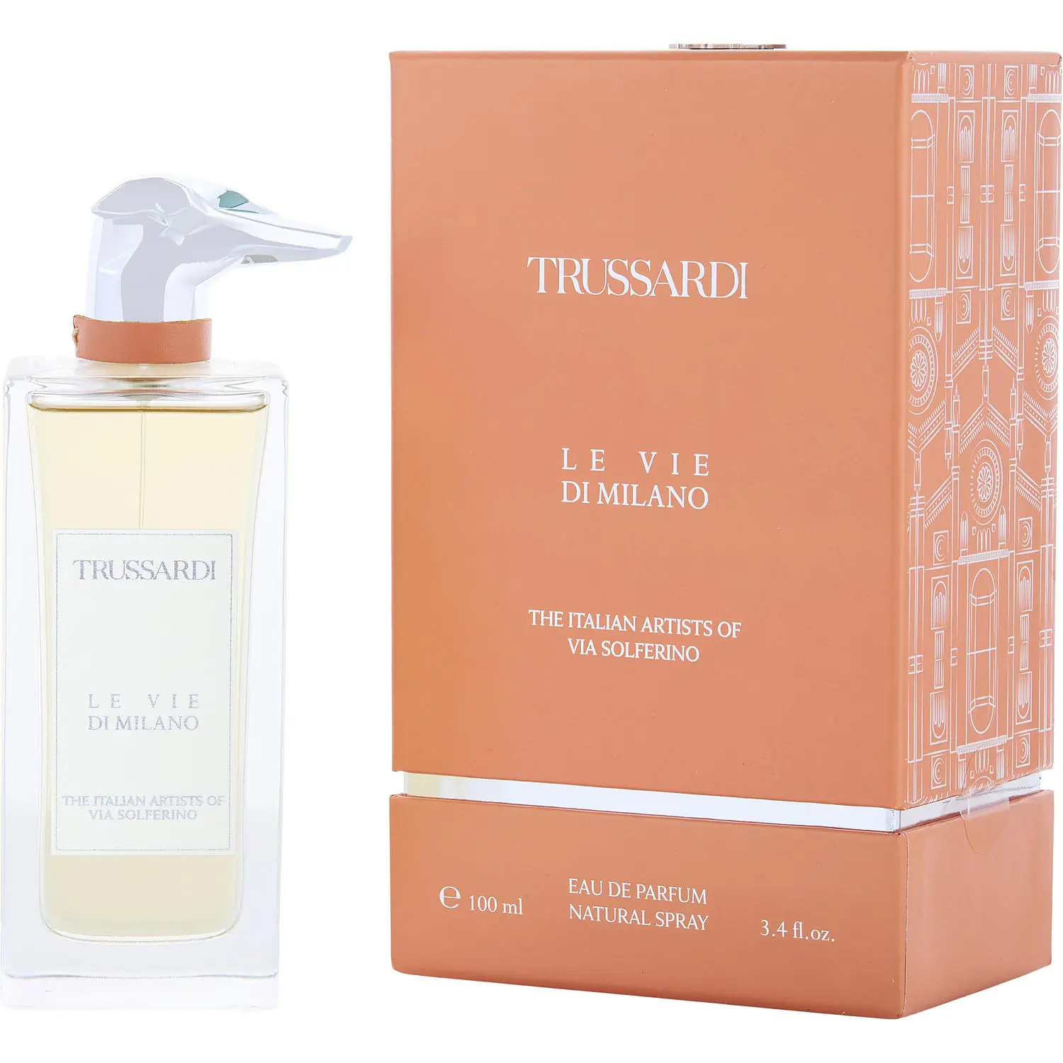 Trussardi Le Vie Di Milano The Italian Artists Of Via Solferino By Trussardi Eau De Parfum For Unisex