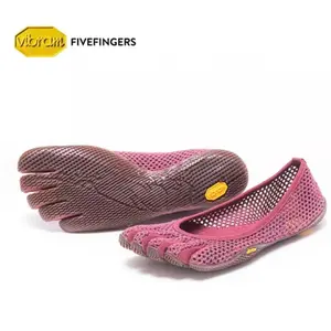 Vibram FiveFingers Pink Mesh Ballet Flats: Breathable Barefoot Comfort with Stylish Split-Toe Design