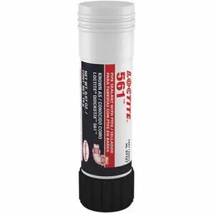 Loctite White Thread Sealant Stick, 19 g Stick Form, 300°F Max Working Temp, For Metal Tapered Pipe Thread Fittings, Model 463973