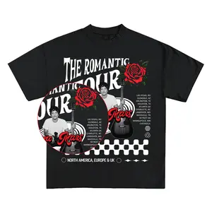 Bruno "The Romantic" Tour , Mars 2026 Music Hot New Album T-shirt, The Romantic Tour Merch, Unisex Y2K Cotton Tee, R&B Music Top, Graphic Tees, Concert Outfits