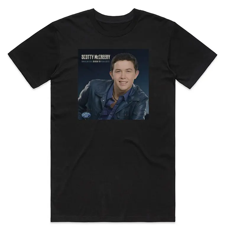 Scotty McCreery Scotty Mccreery American Idol Season 10 Album Cover T-Shirt