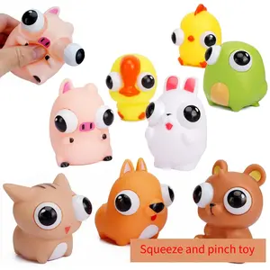 Stress Relief Animal Pop Socket Toy, Squeeze & Squish Design, Perfect for Stress Venting, Multi-Scene Use, Fun Office Accessory