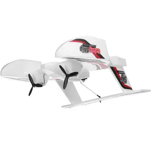 VEVOR RC Plane, 2.4GHZ 3 Channel Remote Control Airplane with 6-Axis Gyro Stabilizer, Ready to Fly Amphibious Aircraft Plane Toy with 2 Batteries, Easy to Fly RC Glider for Adults Kids Beginners Boys