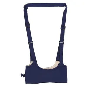 Baby Walking Harness, Adjustable Toddler Infant Handheld Kids Walker Helper, Breathable Walker Harness Assistant Belt with Safety Buckles for Toddlers Bust Size 15.7 to 23.6 Inches (Navy Blue)