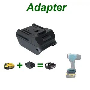 New Battery Adapter for Dewalt 20V Li-Ion Batteries Convert to Makita 18V/20V Tools