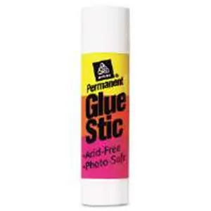 212 MAIN Avery Dennison 166 Acid-Free Photo-Safe Adhesive Glue Stick, 0.26oz Permanent Application, Secure Bond