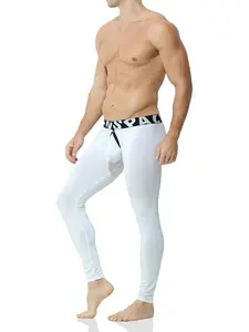1 pair of men's high-elastic pure color warm autumn pants with a sexy design, made of tight knitted fabric, featuring an open pocket with a back cut-out design, suitable for outdoor body-building exercises and indoor workouts.