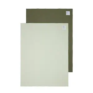 HAWKINS NEW YORK Essential Waffle Dish Towel Set Of 2 in Olive & Sage Unisex