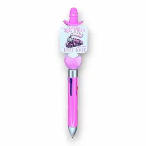 I’m Not Always A Train Wreck, Just Kidding, Toot Toot—Refillable Multi-Color Pen