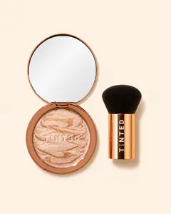 Live Tinted HUELIGHTER Multi-Dimensional Bronzer + Kabuki Brush