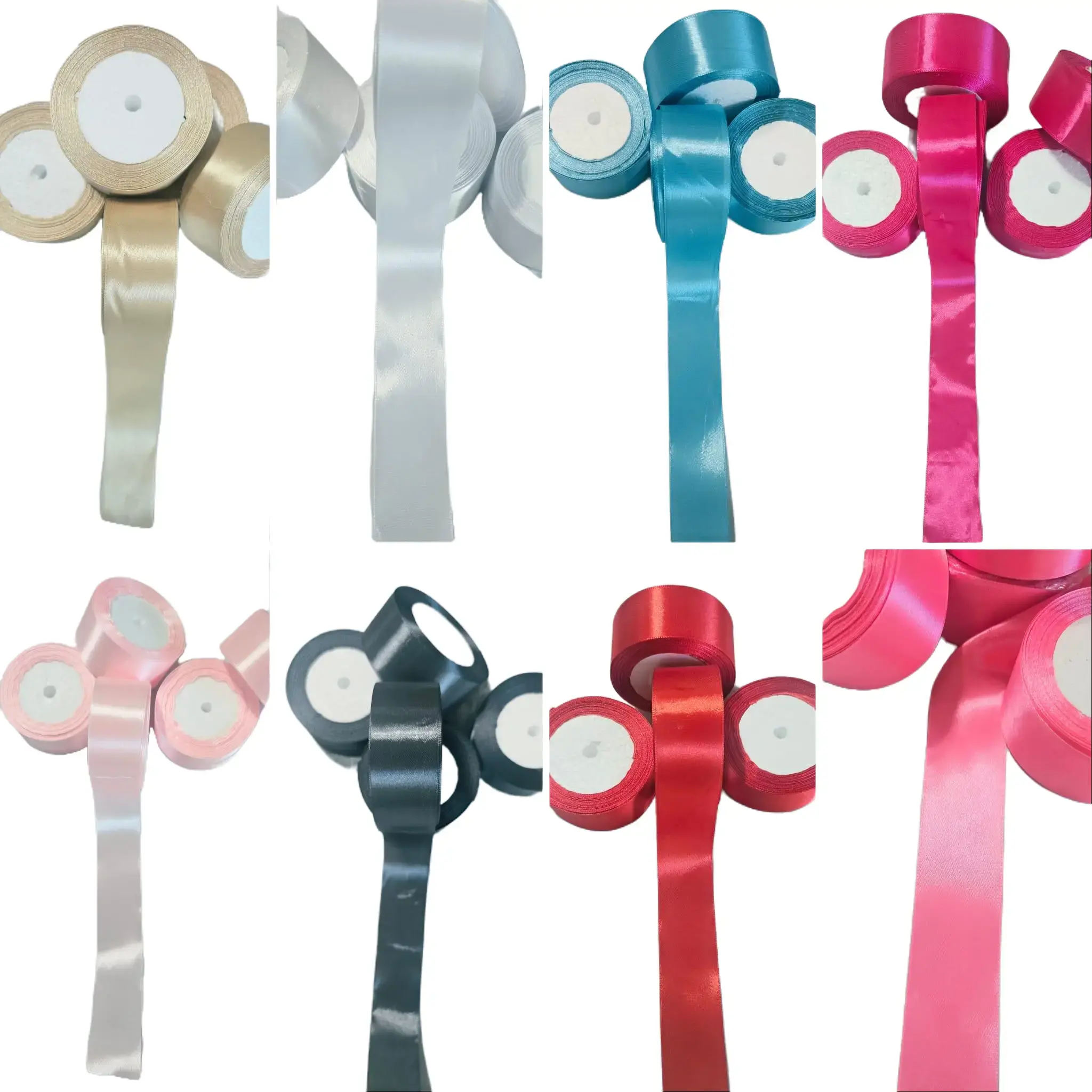 Satin Ribbon - 4cm Width, 25 yd Length, Festive & Party Decoration, Home Supplies Accessory
