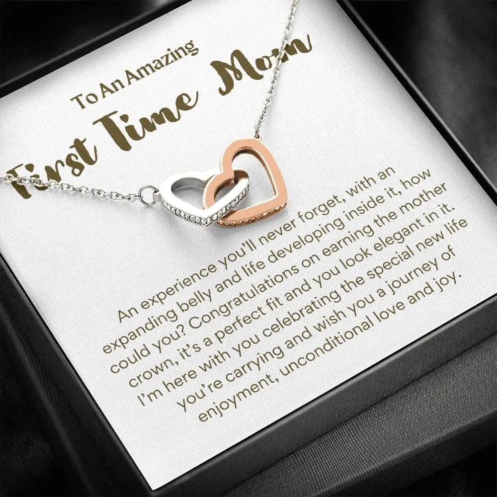Personalized Pregnancy Gift for First Time Mom, Gift for Expecting Moms Necklace, For Mom to be Gift, Present for Expecting Moms, New Mom Gift Jewelry