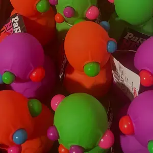 Schylling NeeDoh Panic Pete's (NEW) Durable Silicone Stress Toy, Portable Tactile Anxiety Relief Product for Stress Relief Fidgeting - $35 Each Squishy