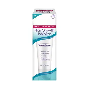 Hair Growth Inhibitor Cream - Helps Stop Hair Growth for Face, Legs, Lips & Chin - Reduces Hair Density & Length - Painless Hair Inhibitor & Moisturizer After Waxing & Shaving (1 oz)