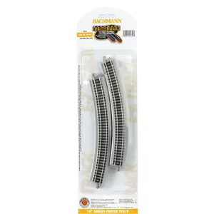 Bachmann 44853 14'RADIUS TRACK, N Scale