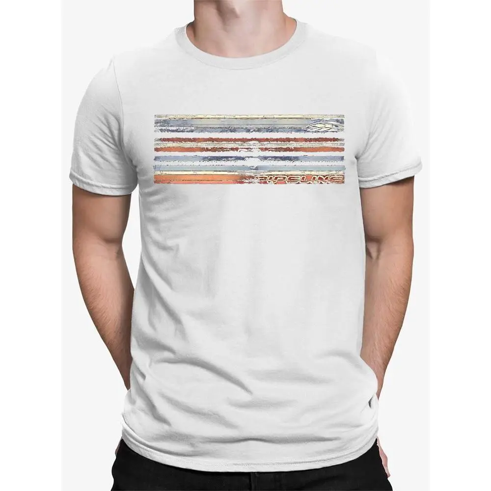 PIPELINE “Rail” Men’s Short Sleeve Graphic Tee Casual Menswear, Available in Various Colors, Shortsleeve, Casual, Menswear, Top Fabric, Soft, Ocean