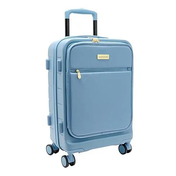 Samantha Brown Frontload 22" Hardside Carry-On with Antitheft Lock Samantha Brown Frontload 22" Hardside Carry-On with Antitheft Lock