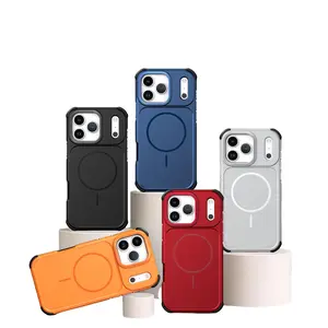 Compatible Magsafe Wireless Charging Phone Case for iPhone 13 14 15 16 17 Pro Max/pro 17 Air 14 Plus 15 Plus, Anti-Drop Shockproof Protective Cover