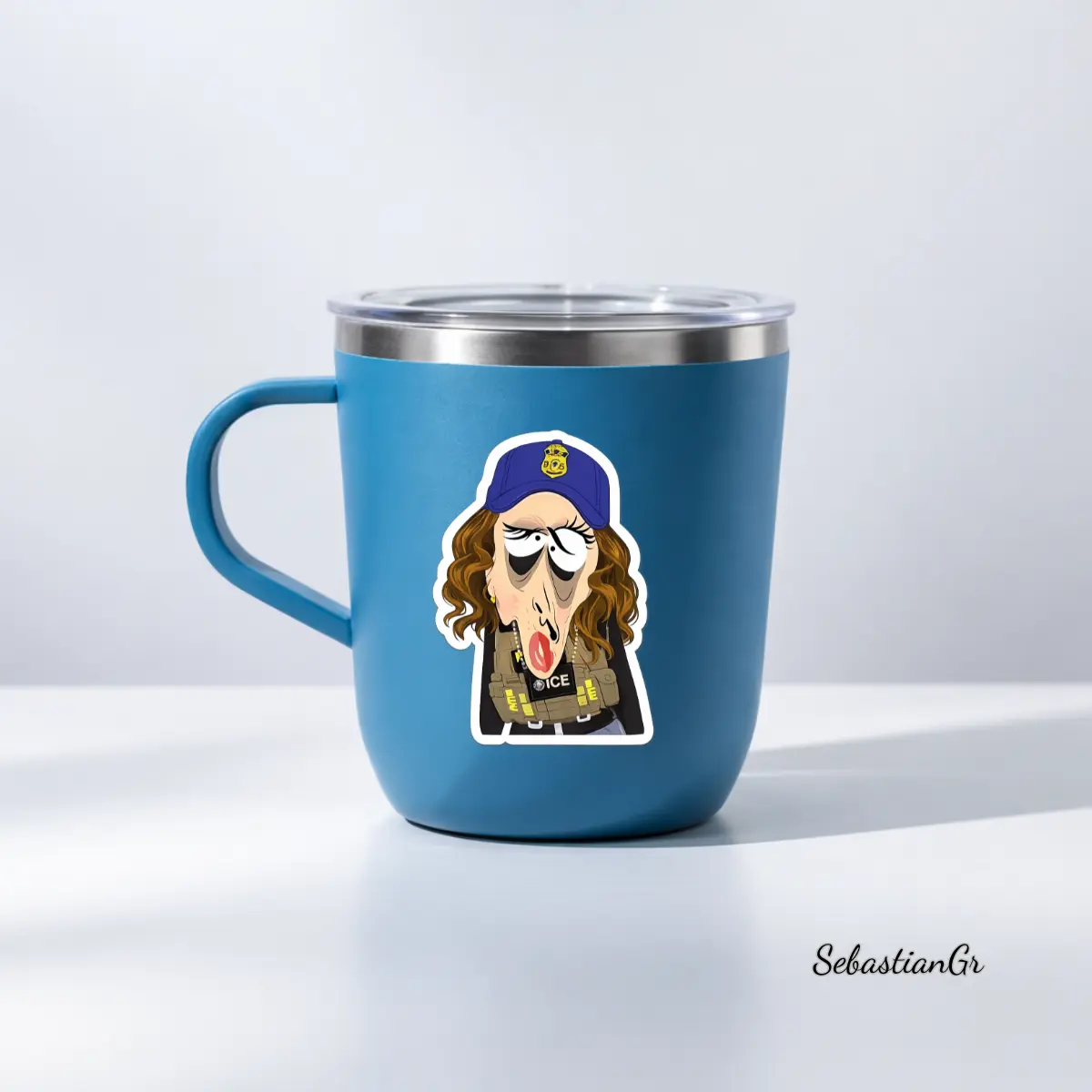 Kristi Noem South Park Meme Sticker, Political Vinyl Decal, Laptop ...