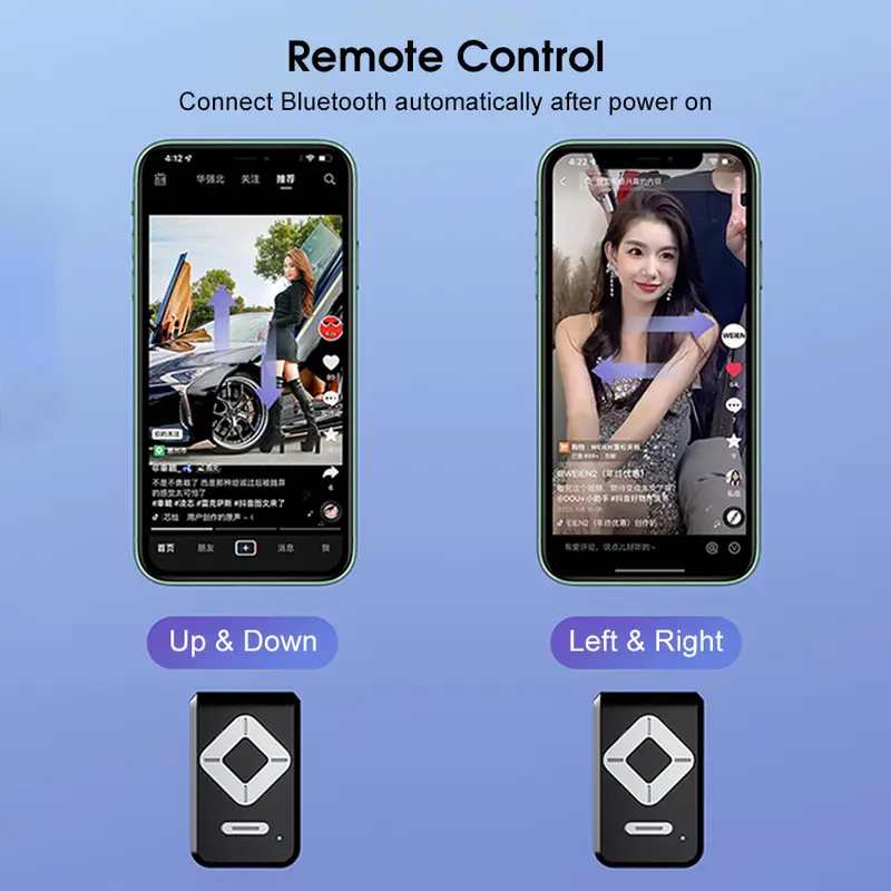 Product Introduction of New 6 in 1 Selfie Stick With Fill Light, 67" Phone Tripod & Wireless Remote Page Turner,Bluetooth Camera Video Recording Remote,Music Control, for iPhone ,iPad ,iOS,Android 6