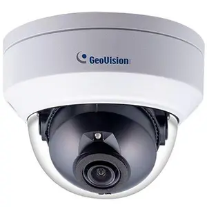 GeoVision 4MP H.265 Super Low Lux WDR Pro IR Mini Fixed Rugged Dome IP Camera | CA-IPGV-TDR4704-2F