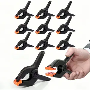 3-inch large heavy-duty clamp, woodworking tool, household handheld clamp, spring clamp, strong holding clamp, men's tool