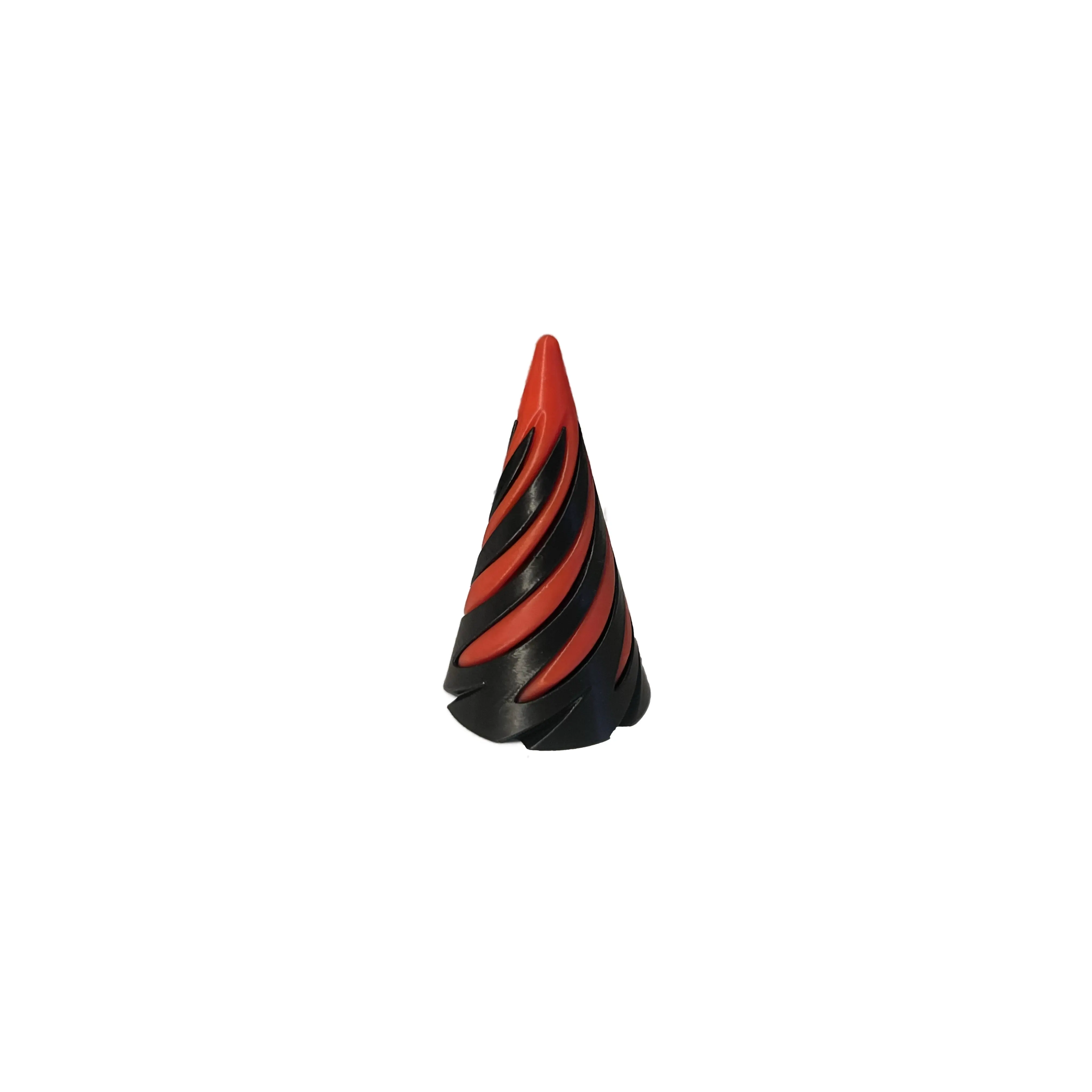 Impossible Passthrough Spiral Fidget Cone - 3D Printed PETG High Quality Smooth Passthrough Experience