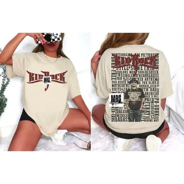 Kid Rock shirt Graphic tshirt song crewneck sweater