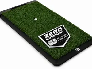 Palladium Golf Mat - 2'x1' Heavy Duty Golf Hitting Mat - Artificial Weighted Turf