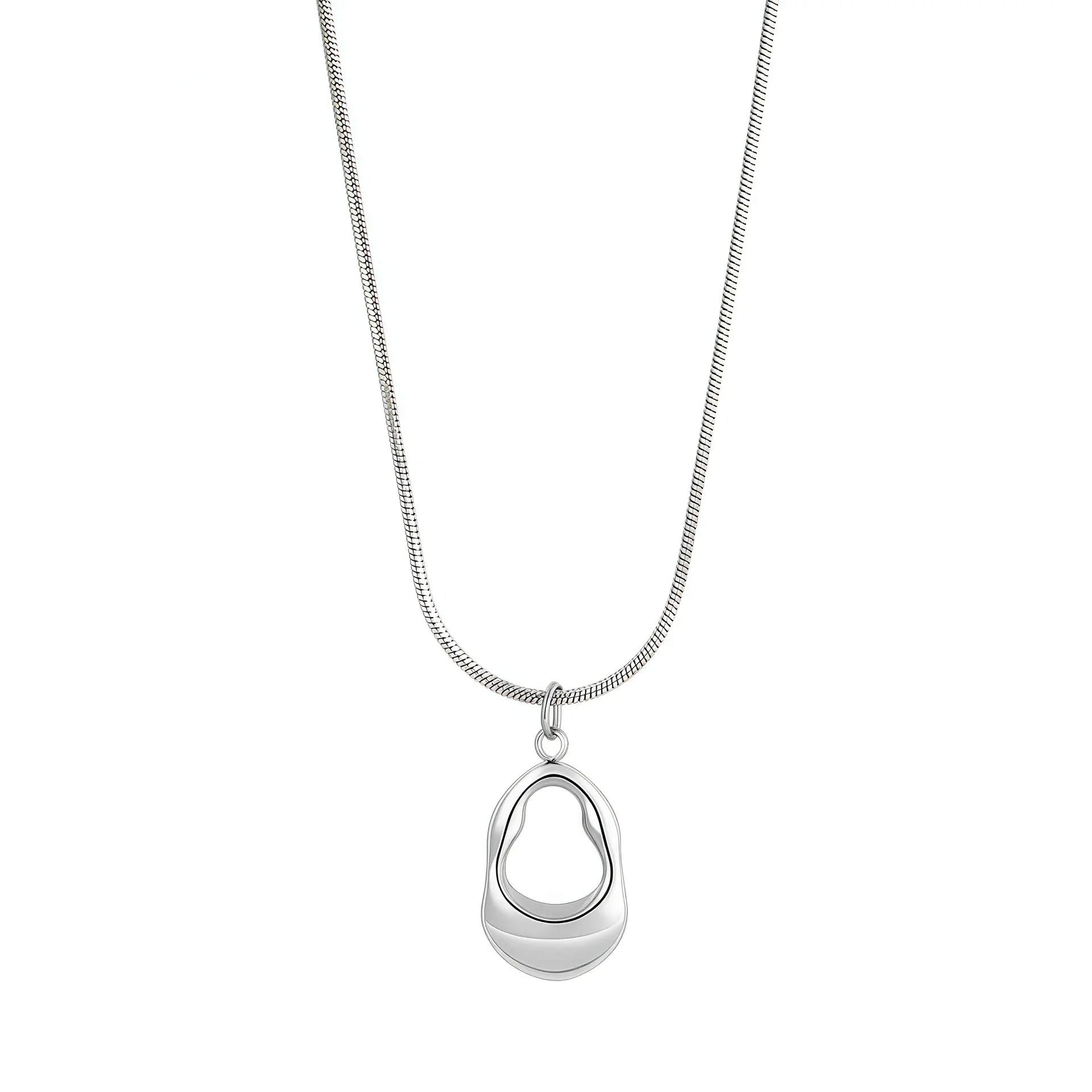 DIROMON Long Silver Necklace For Women,Statement Charm Choker Thick Adjustable Hammered Hollow Long Chain Necklaces Western Leather Rope Necklace Trendy