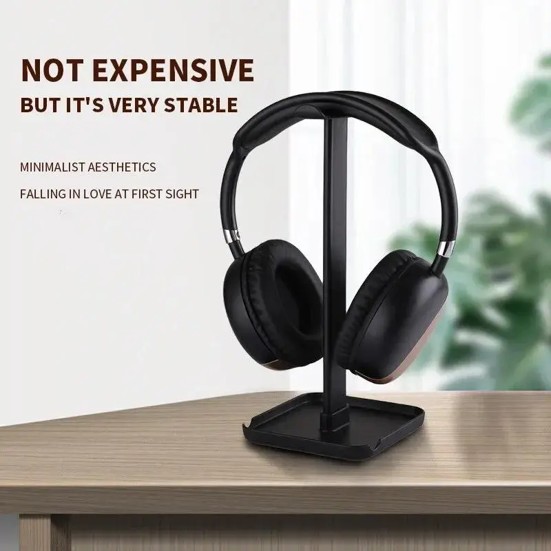 Z1 Counting headphone stand, Headset holder, home office desktop organizer, desktop stand attachment, multi-functional headphone stand, dual-purpose headphone mobile desktop stand accessory, Audio Accessory