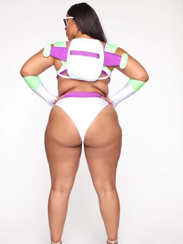 Infinite And Beyond 6 Piece Costume Set - Green/combo