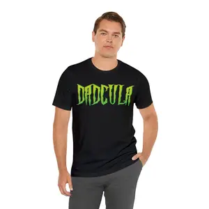 Funny Dadcula Halloween Dad Dracula Costume Momster matching T-Shirt Copy
