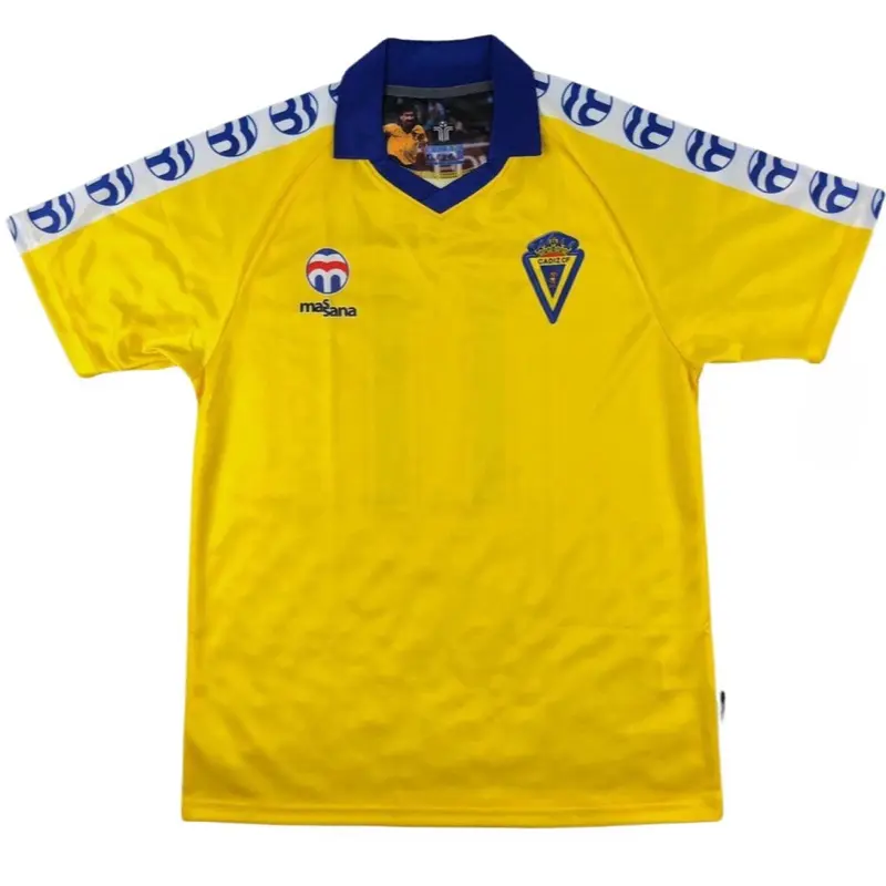 Cádiz CF Retro Soccer Jersey – 1987 Classic Replica