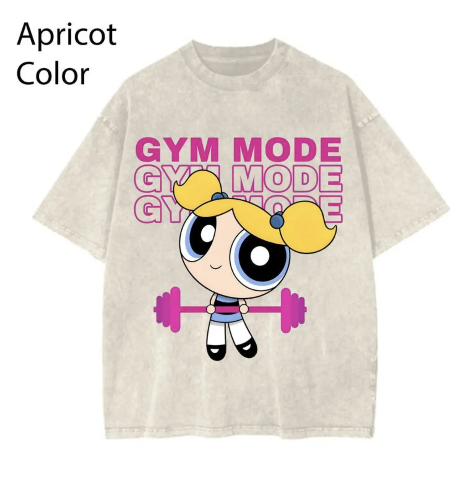 Y2k #Powerpuff Girls Gym Mode Shirt, Gym Shirt, Graphic Gym Shirt, Pump Cover Gym Tee, Gym Shirt Women, For Men, Ful Size