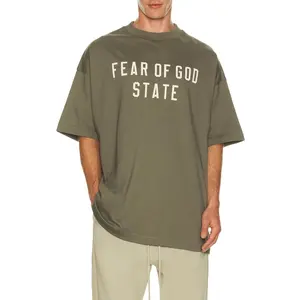 Fear of God ESSENTIALS 90S Fit T-Shirt in Moss