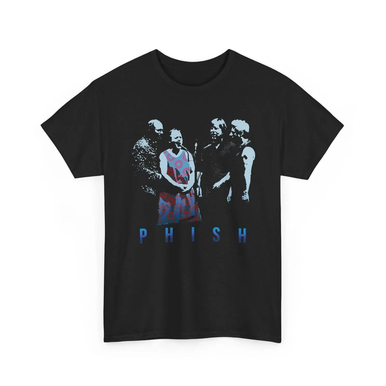 Phish Vintage Tour Style Graphic T-Shirt, Psychedelic Rock Concert Tee, Jam Band Fan Apparel, Music Lover Gift T081137
