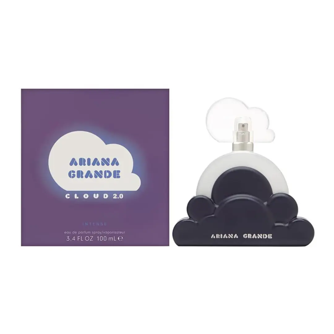 Ariana Grande Cloud 2.0 Intense Eau de Parfum For Women 3.4 oz I Unique Cloud Design Perfume Bottle for Women I Signature Scent by Ariana Grande