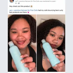 Curl-defining Styler for Fine Curly Hair Silicone Free Fragrance Free Hair Styling