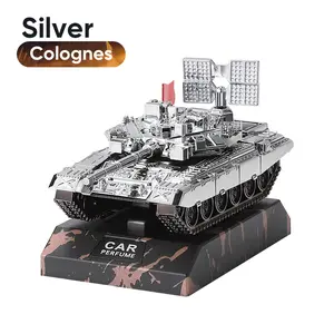 Car Air Fresheners - Solar Rotating Car Aromatherapy Diffuser with Crystal Ball Interior Decoration