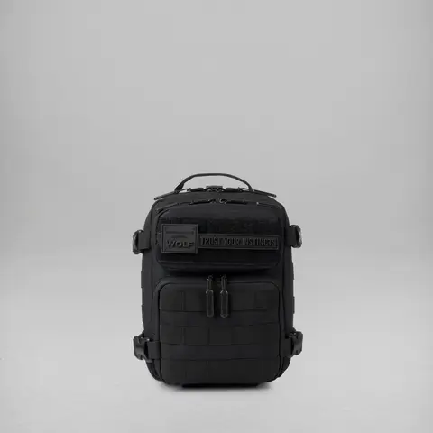 9L Mini Nightshade Backpack, with Compartment Area, Protective Inside Pouch, 2-Way Zippers, Upgraded Waterproof Surface, Water-Resistant Zippers